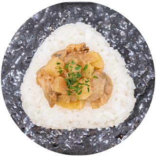 帆立りんごバター